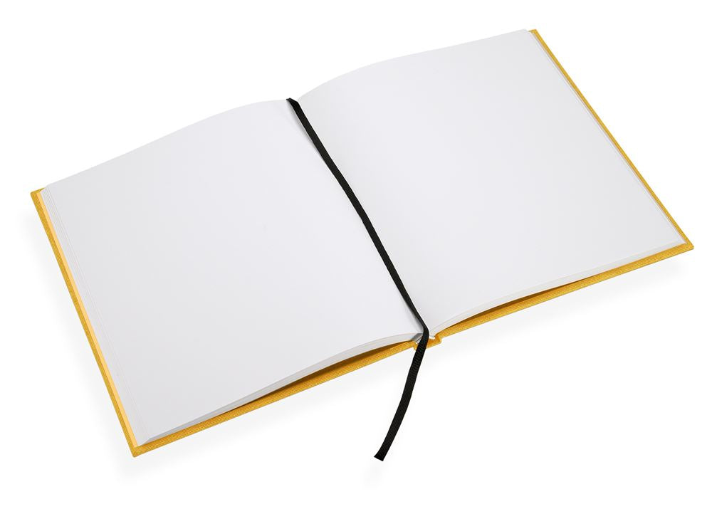 Sun Yellow Hardcover Notebook - 170 x 200mm