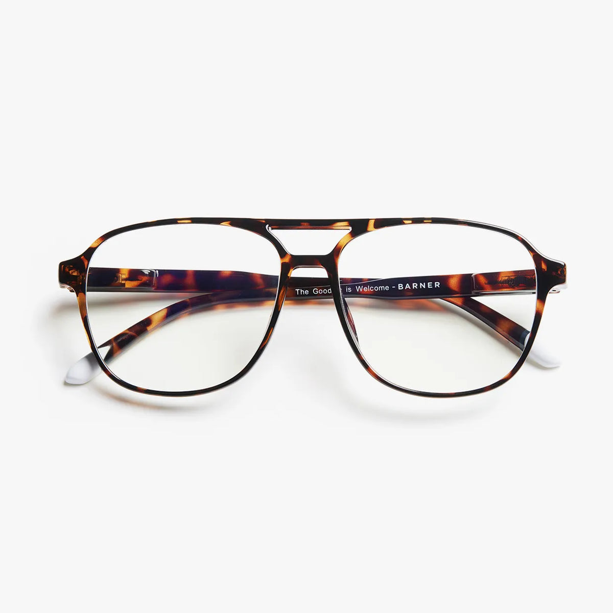 Brad / Blue Light Glasses - Glossy Tortoise