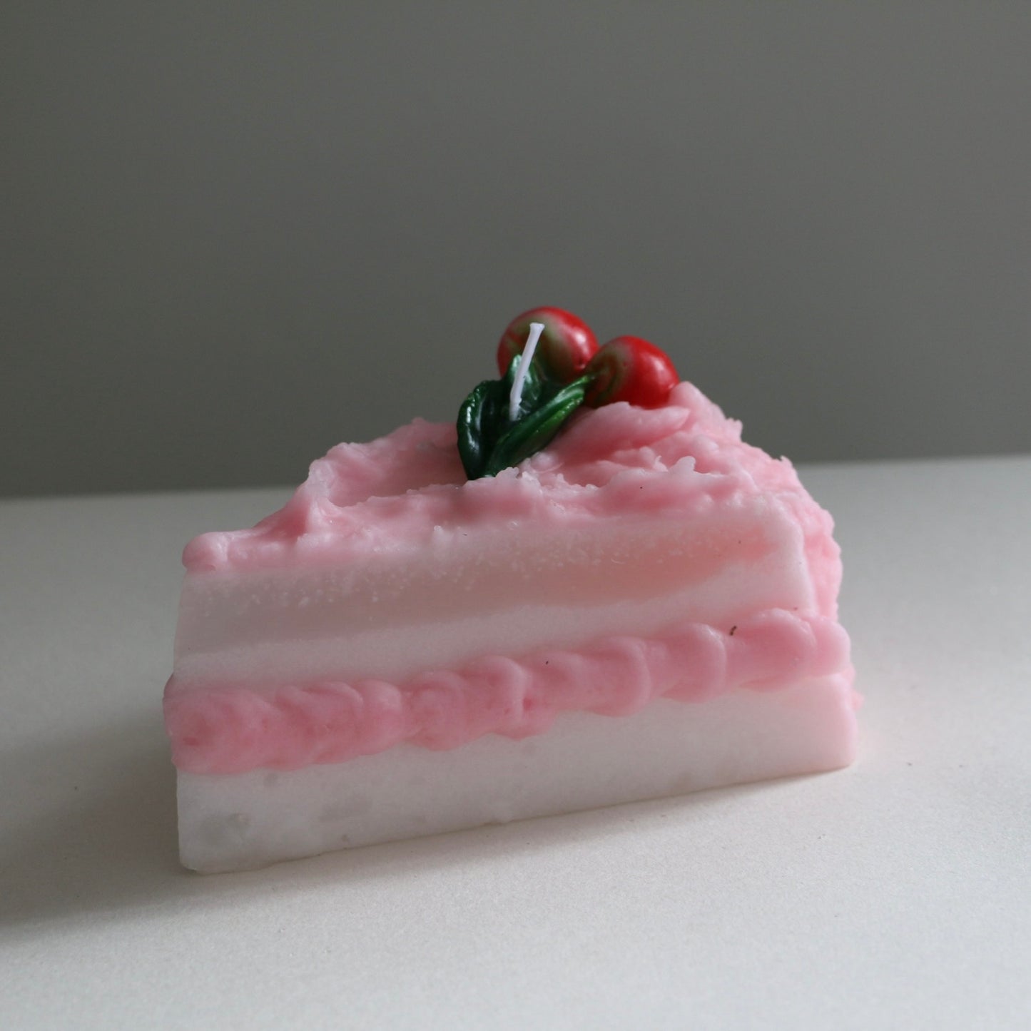 Cake Slice Wax Candle