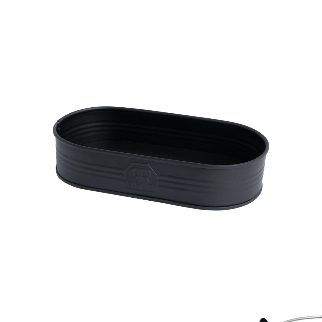 Black Metal Storage Tray