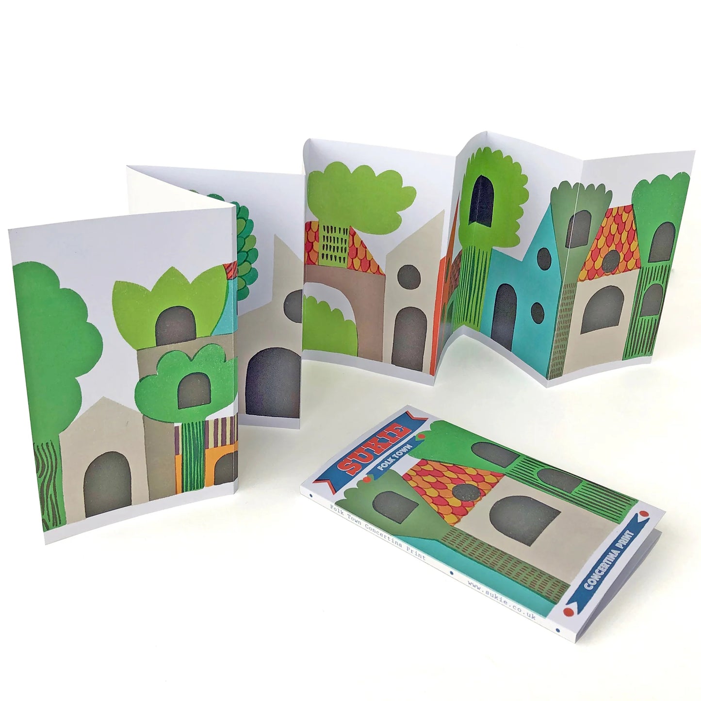 Sukie Concertina Card - 3 Designs