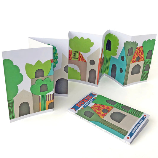 Sukie Concertina Card - 3 Designs