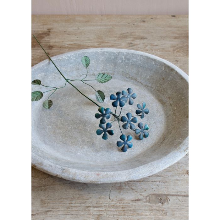 Metal Flower - Blue