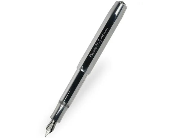 Classic Sport Fountain Pen - Raw Aluminium