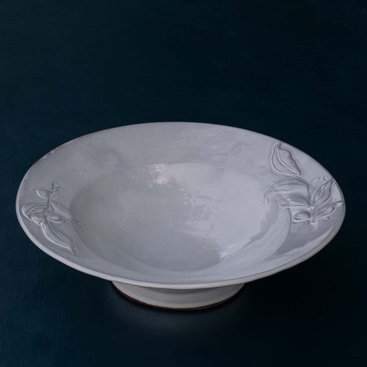 Corinne de Haas - Embossed Flat Rim Bowl / Medium