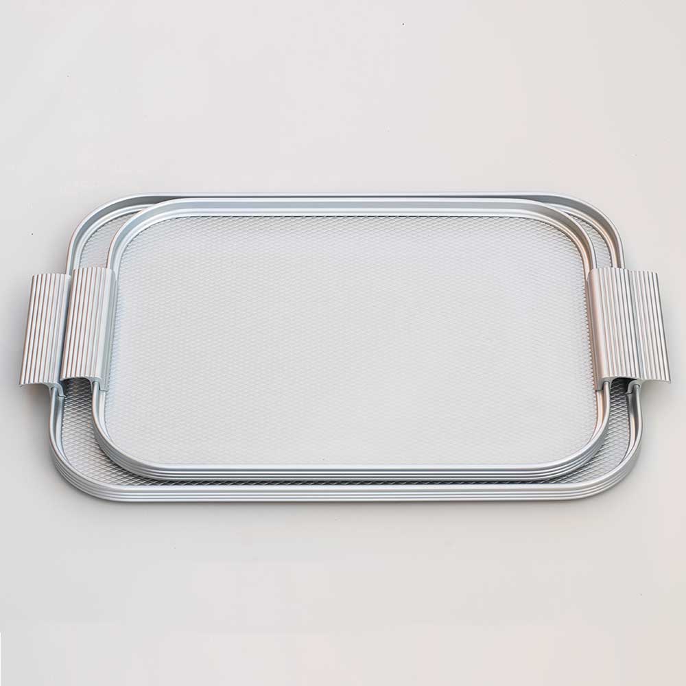 Kaymet Tray - Small / Diamond Silver