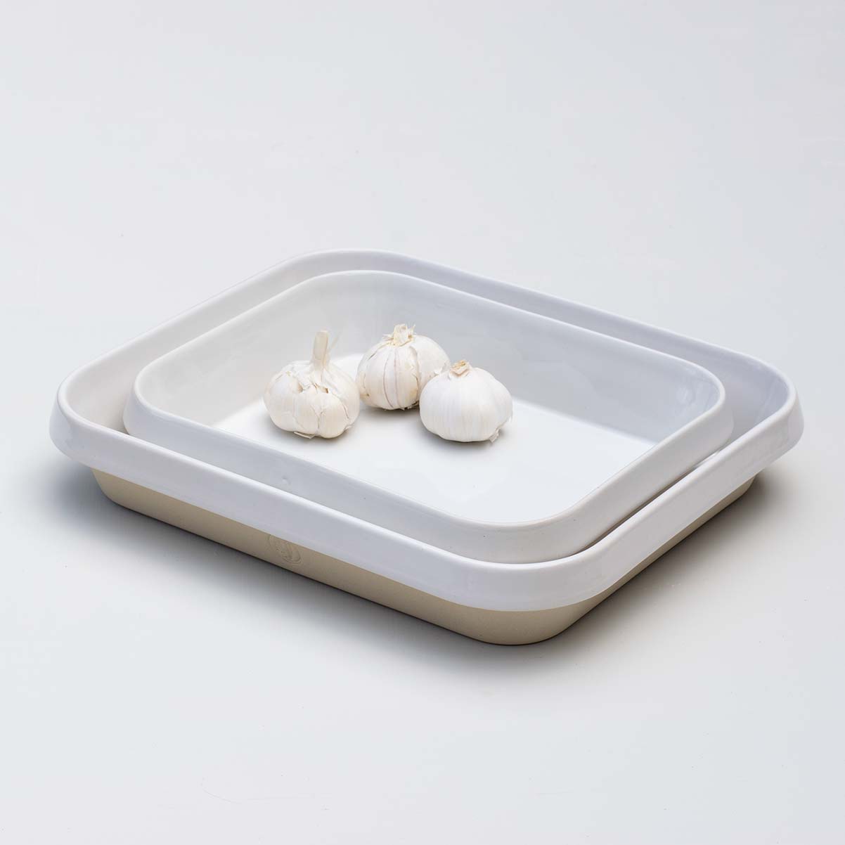 Digoin Small Gratin Dish - White