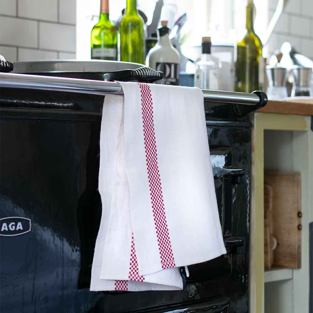 CHARVET PURE LINEN LUSTUCRU TEA TOWEL