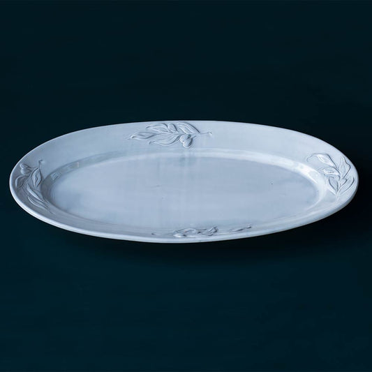 CORINNE de HAAS LONG EMBOSSED PLATTER