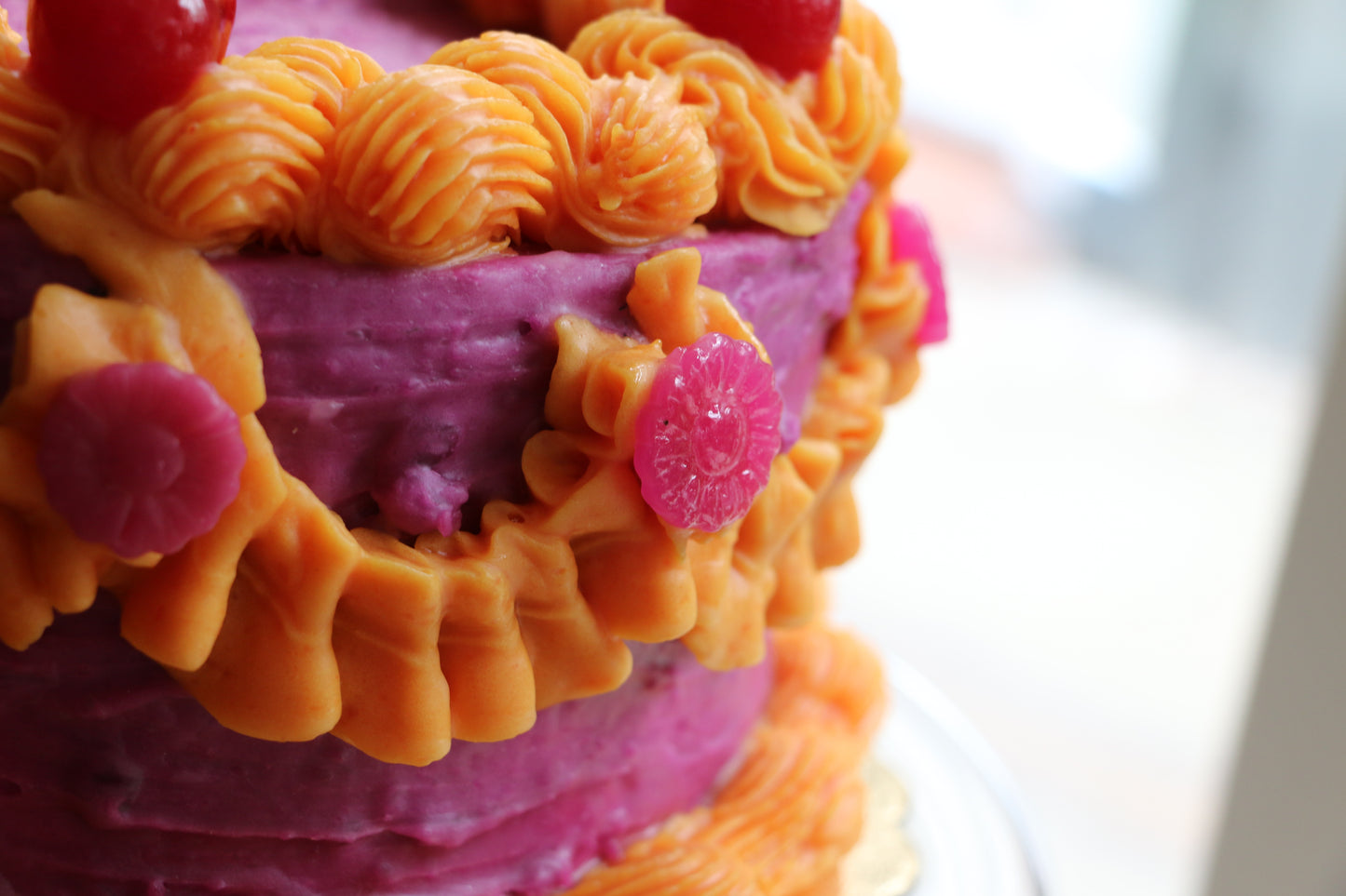 Lambeth Cake Wax Candle No. 1