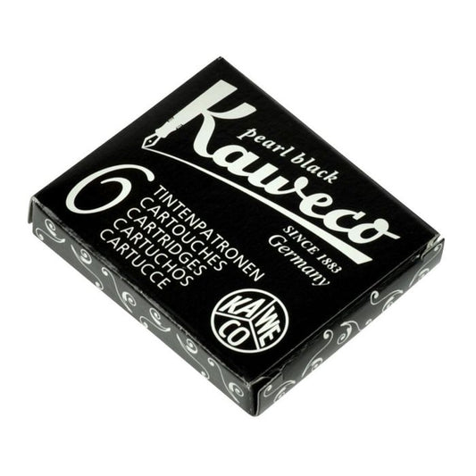 Kaweco Black Ink Cartridges - Pack of Six