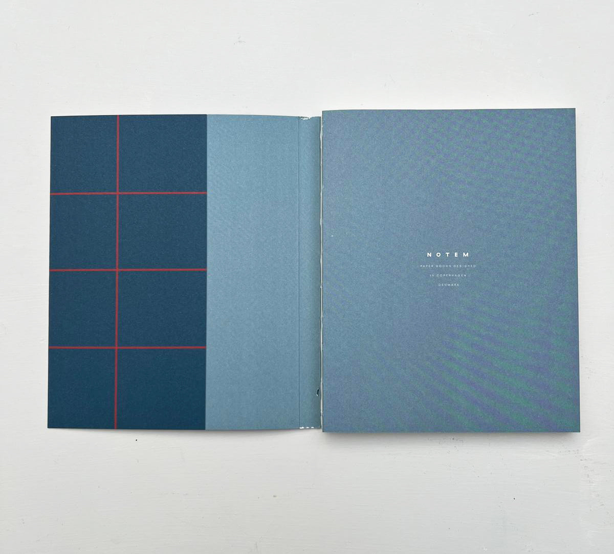 Notem Flat Lay Check Notebook
