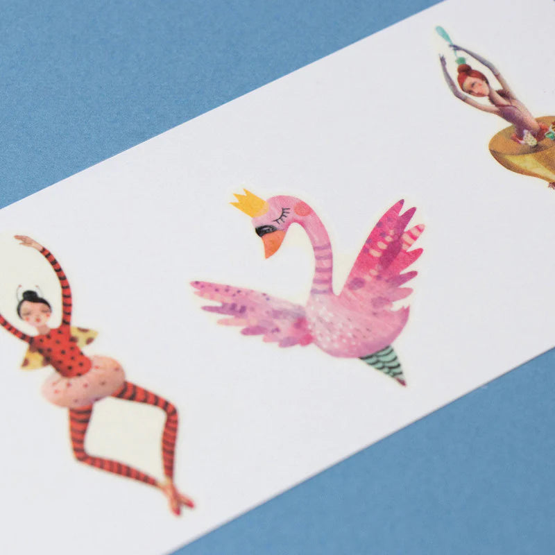 Ballerina Tattoo Set