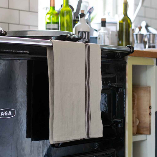 Charvet Tea Towel - White
