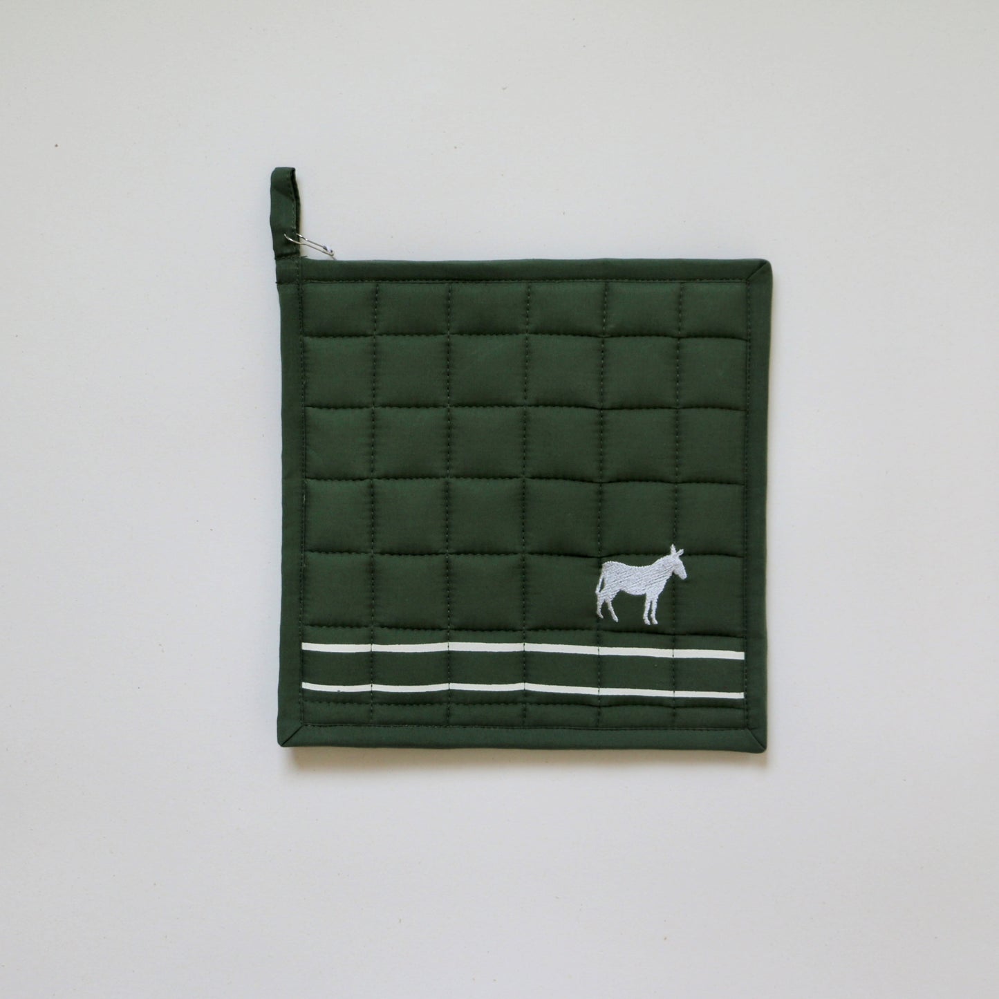 Pot Holder - Green Khaki