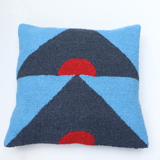 Hand tufted Nimes cushion