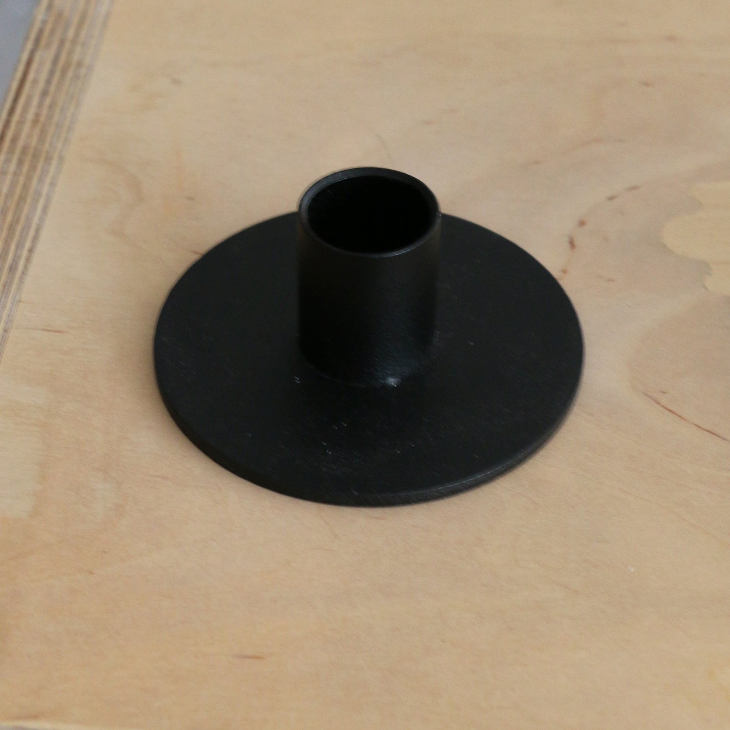Black Danish Candle Holder
