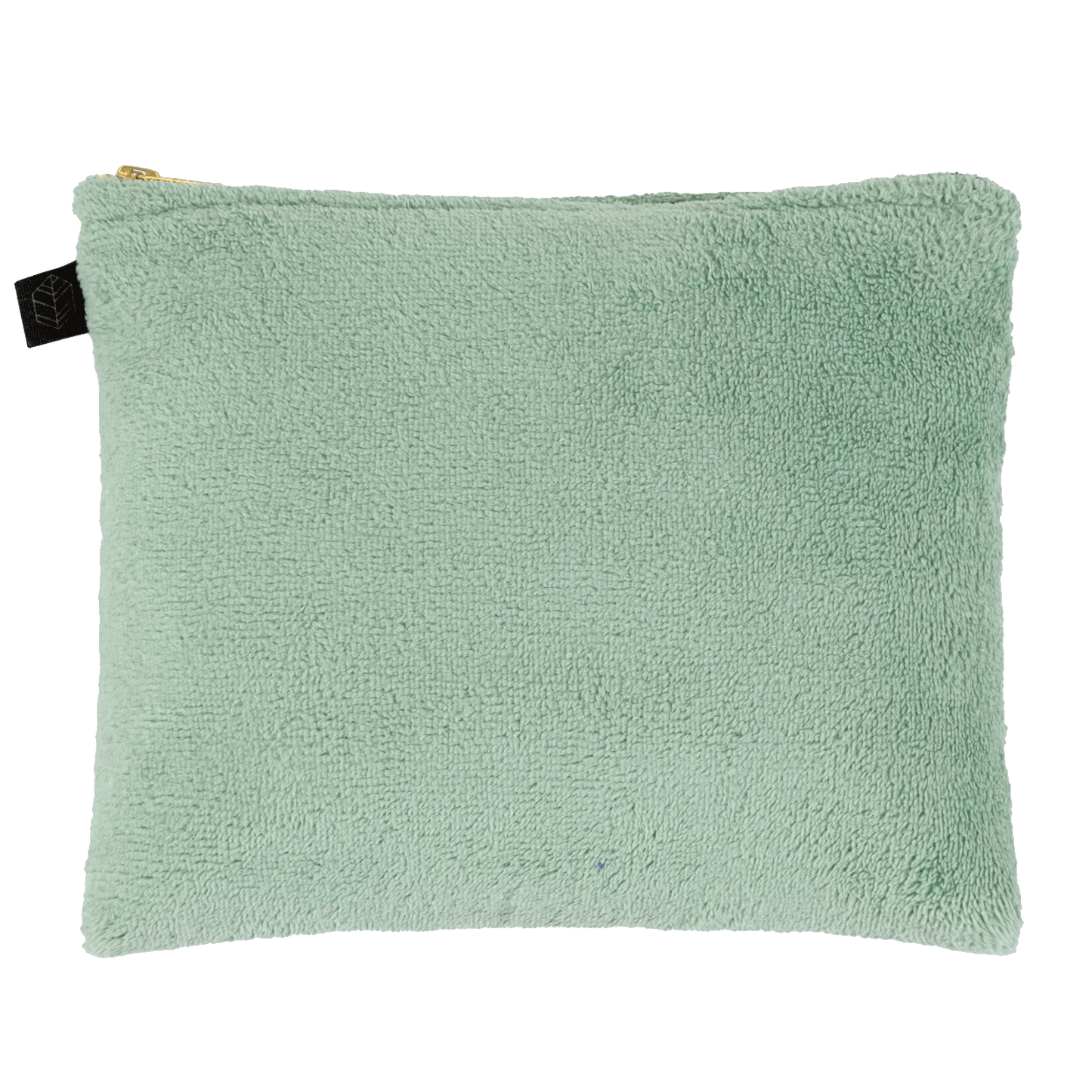 Towelling Pouch - Celadon Green