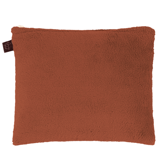 Towelling Pouch - Terre Brûlée Brown