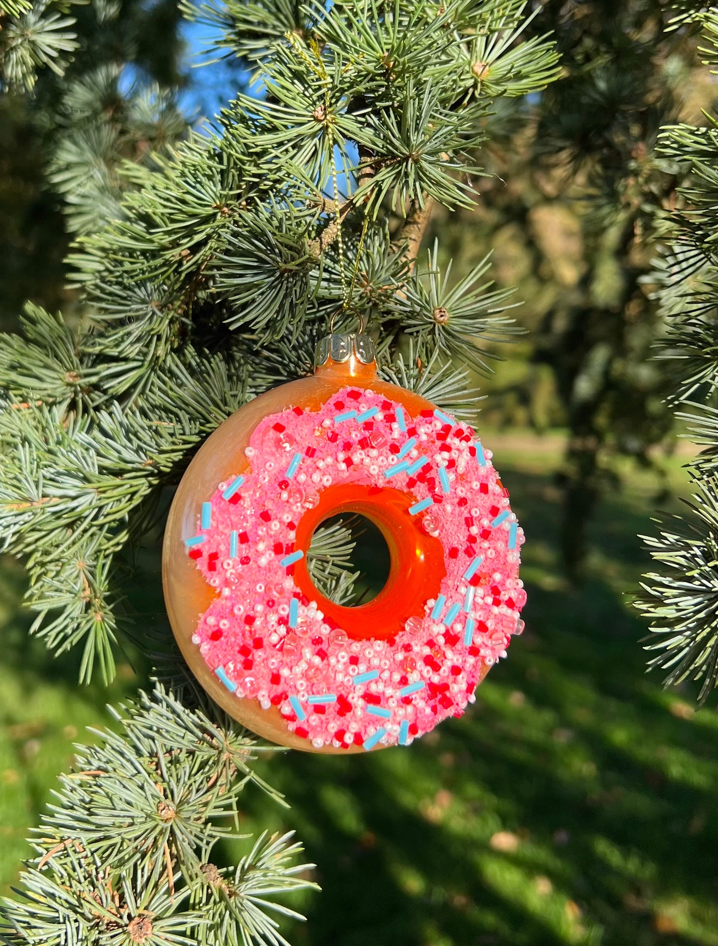 Frosted Doughnut Decoration