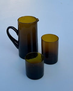 Tall Recycled Glass Jug