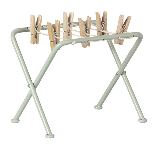 Miniature Drying Rack with Pegs