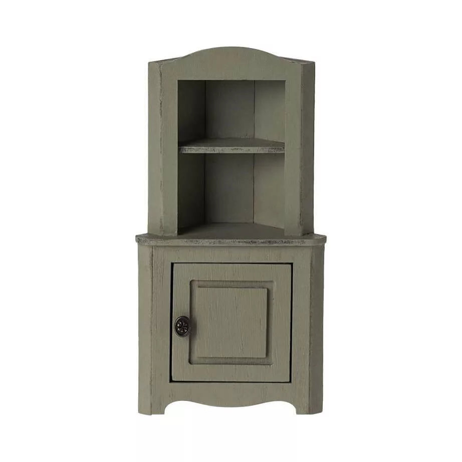 Corner Cabinet - Light Green