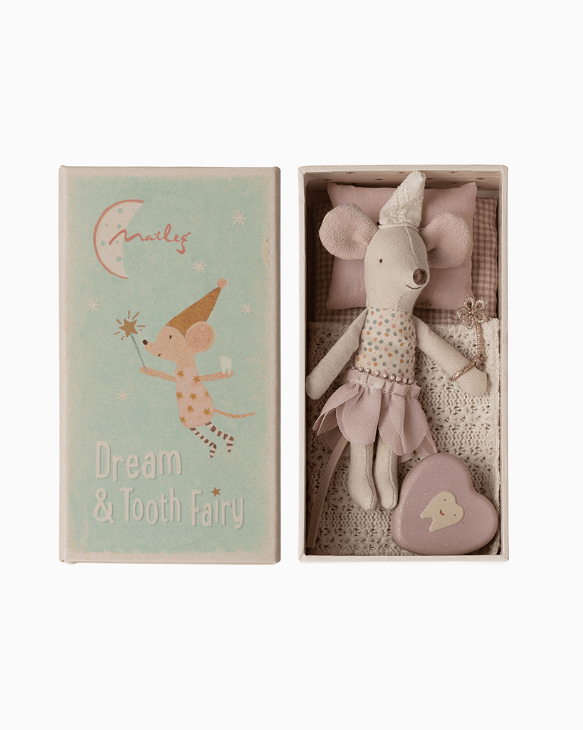 Tooth Fairy Mouse, Little Sister in Matchbox