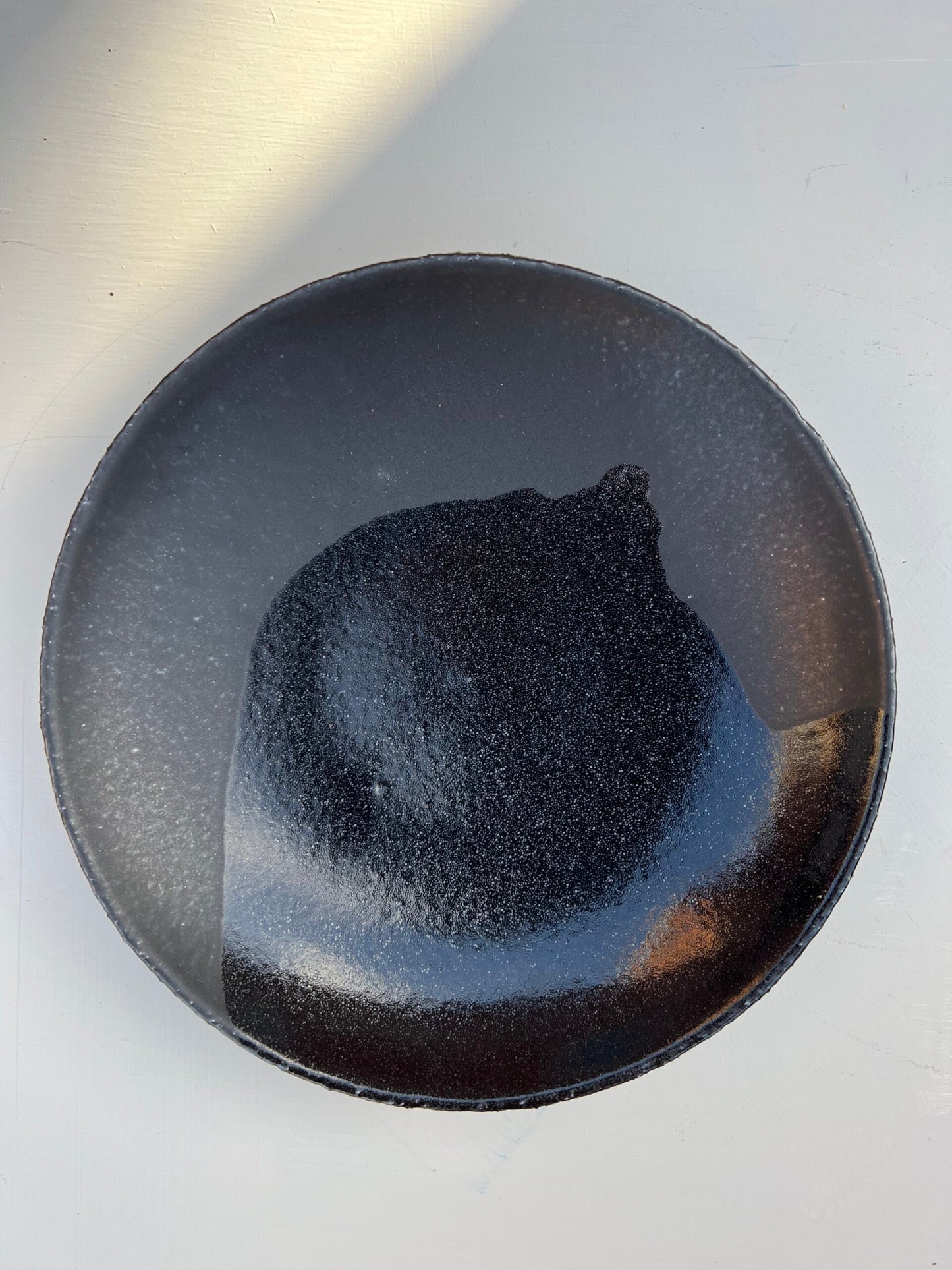 Jars Wabi Shallow Dish: Noir