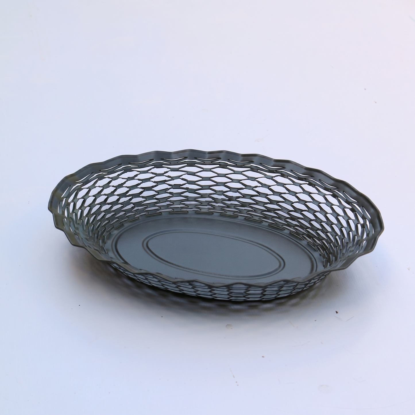 Oval Bread Basket / Large - Grey