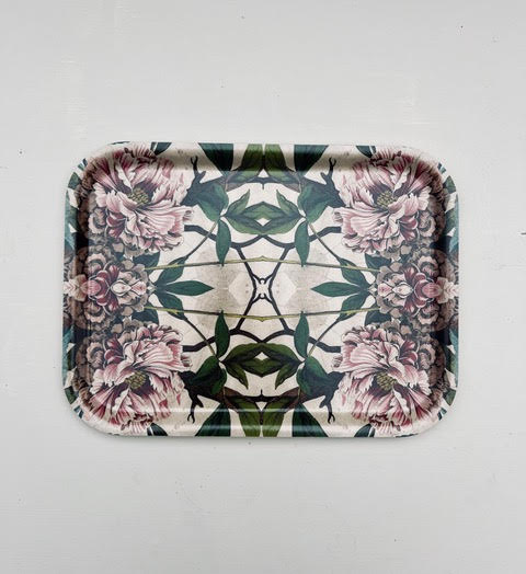 Small Peonies Tray