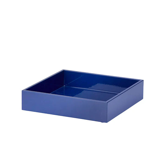 Lacquer Tray Small Square - Indigo