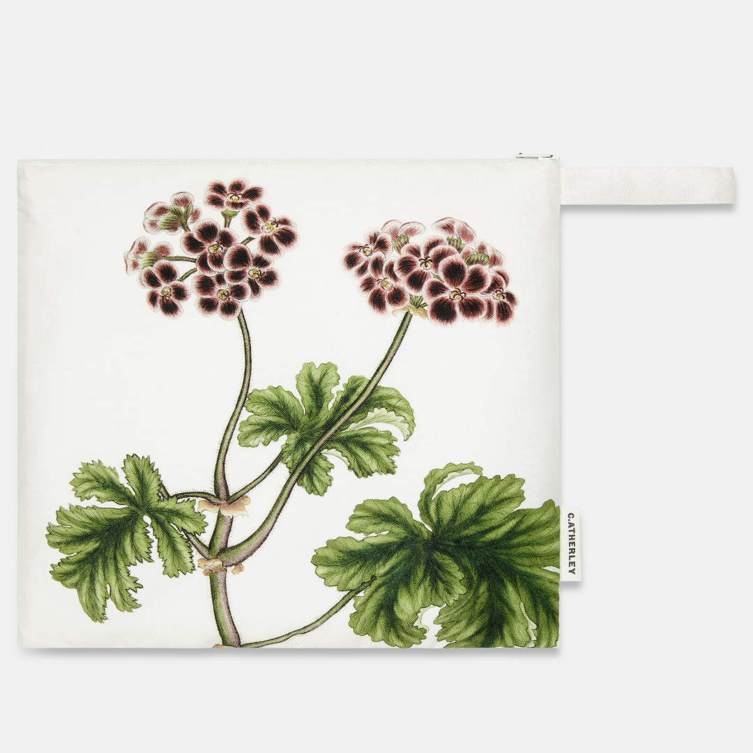 C.Atherley Zip Pouch - Geranium No.4
