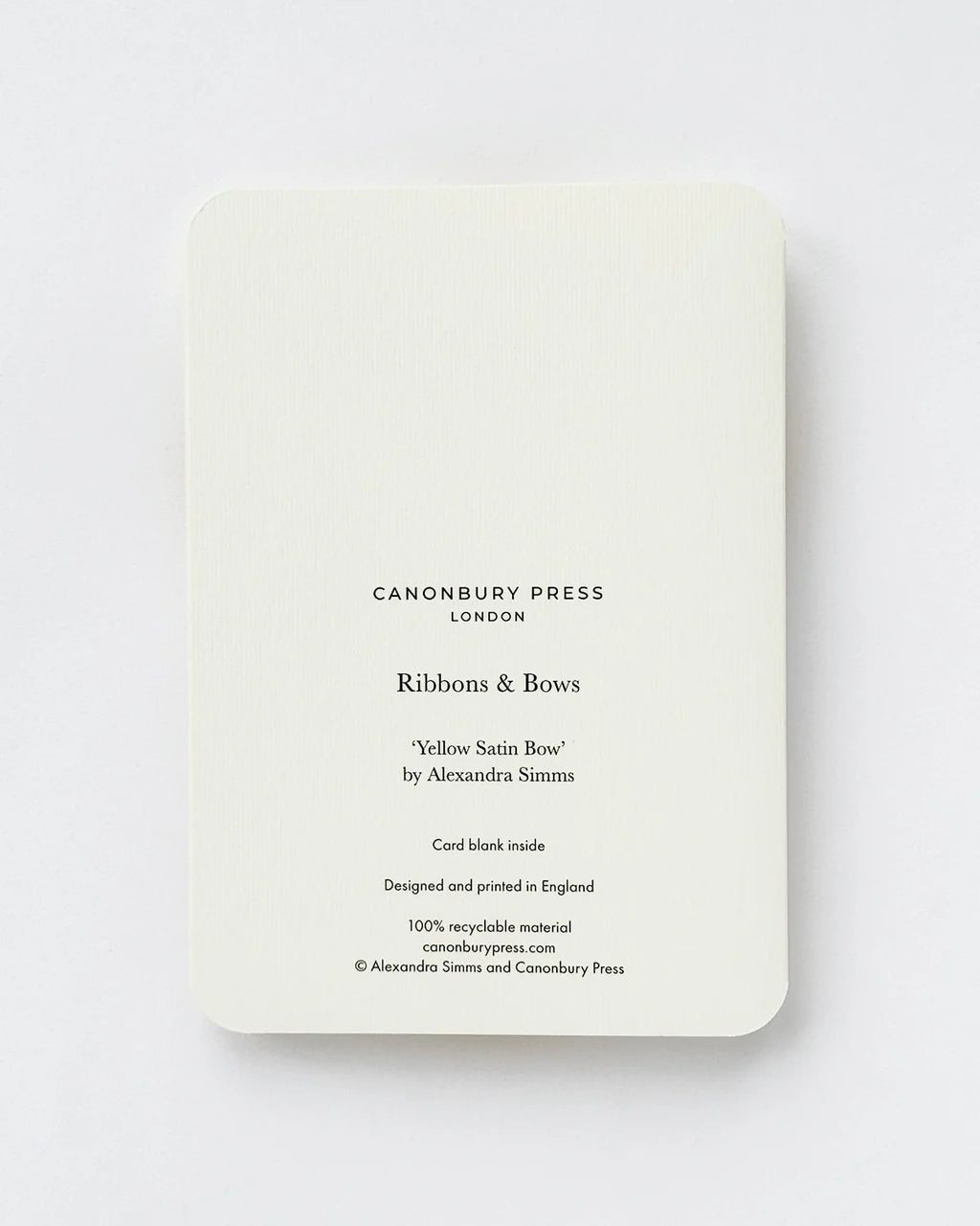 Custard Cream Blancmange - Greeting Card