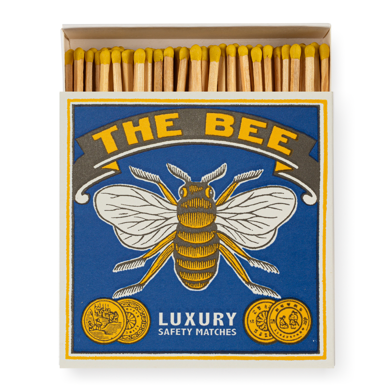 Square Matchbox - The Bee