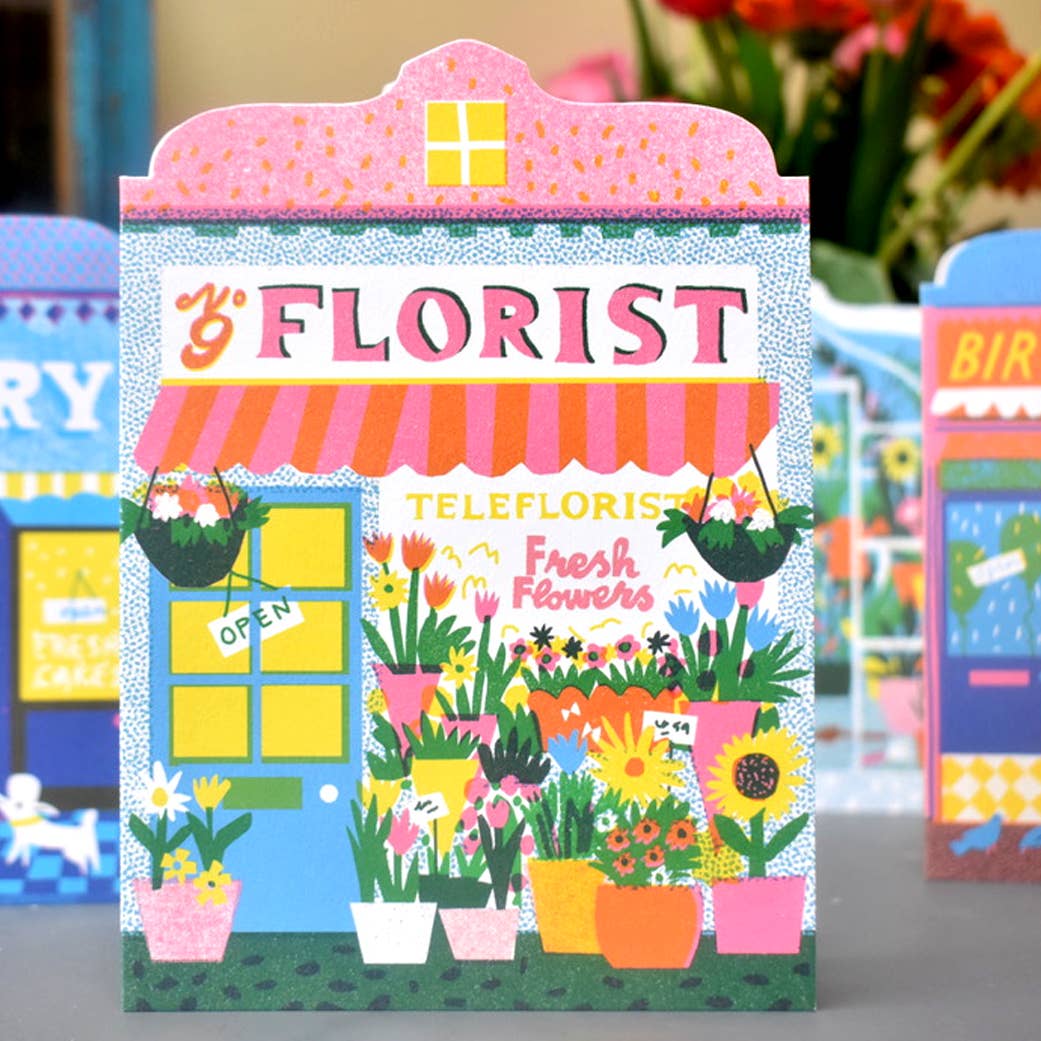 Florist Shop - Greeting Card