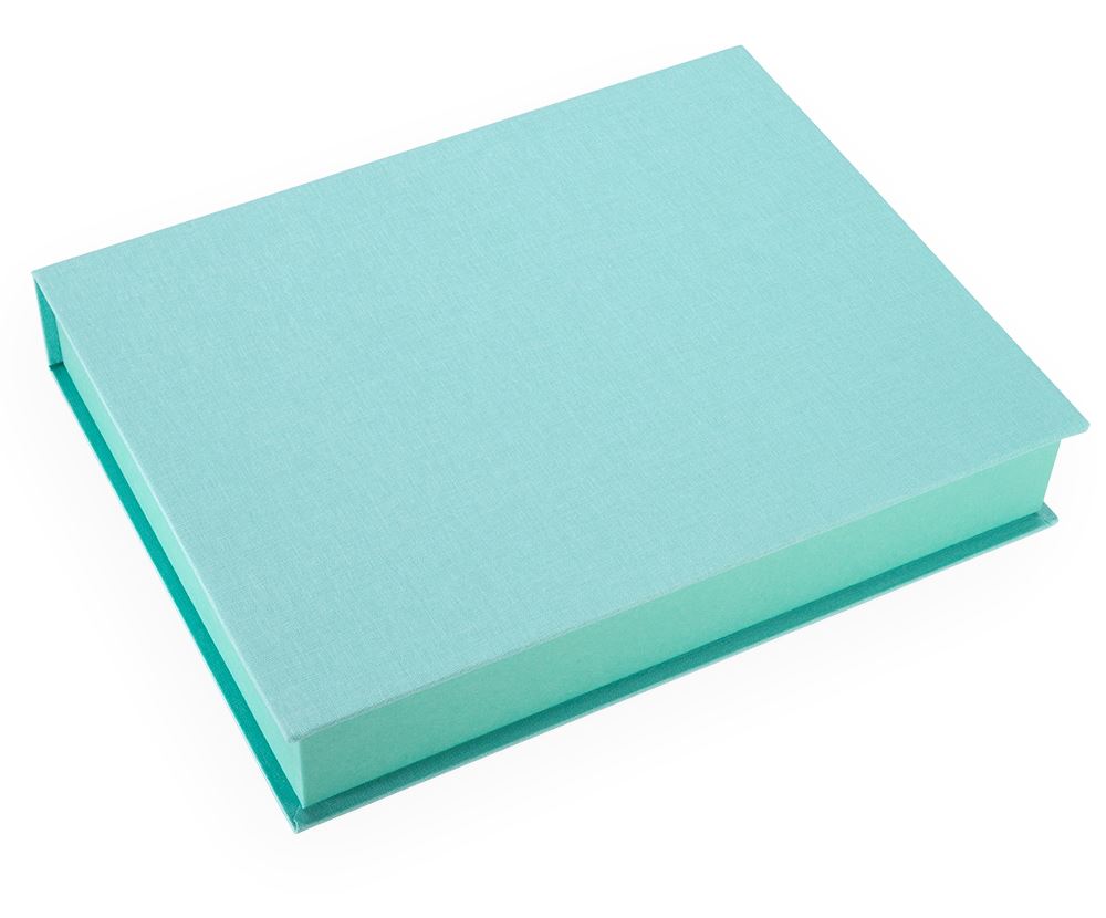 A4 Cloth Box - Crystal Blue