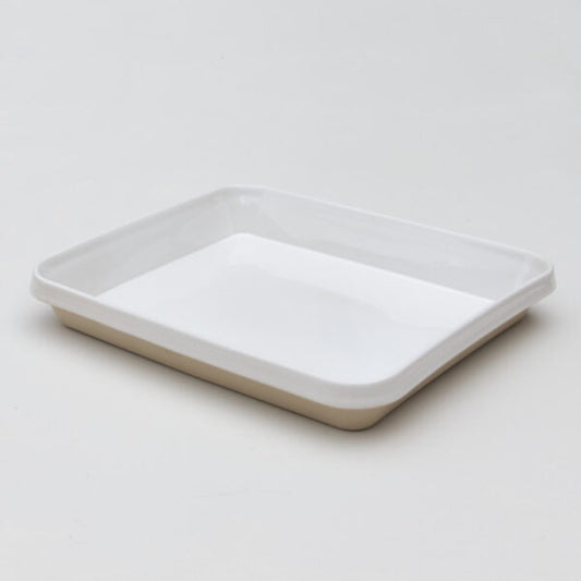 Digoin Large Gratin Dish - White