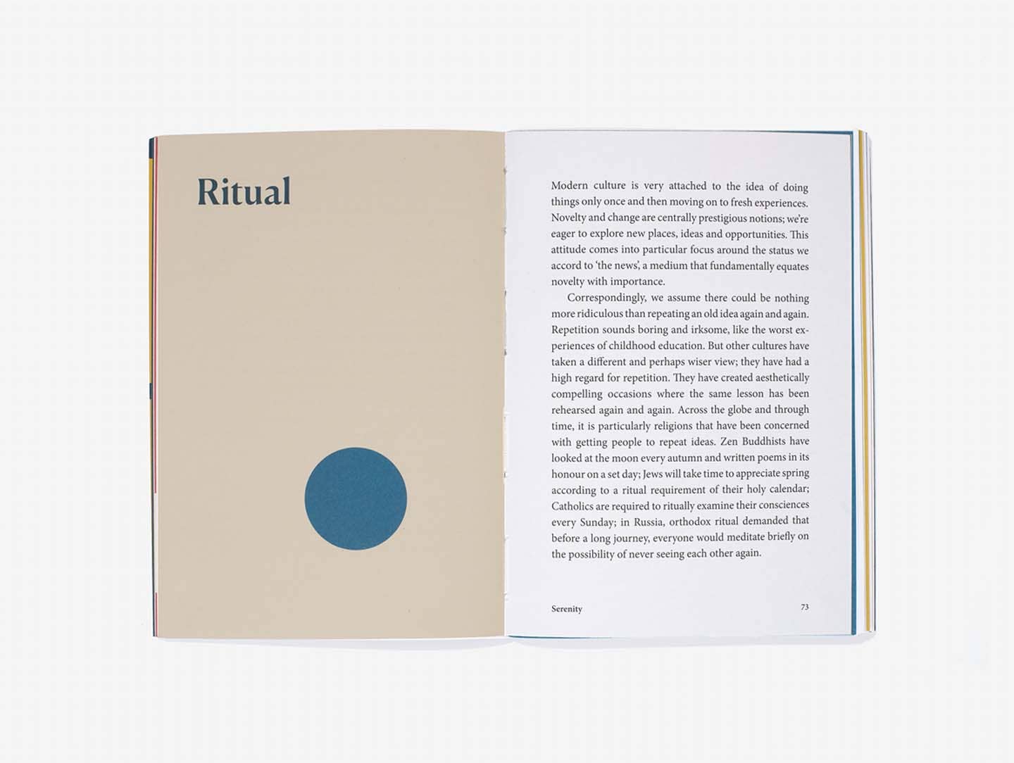 Essential Ideas - Book on Serenity