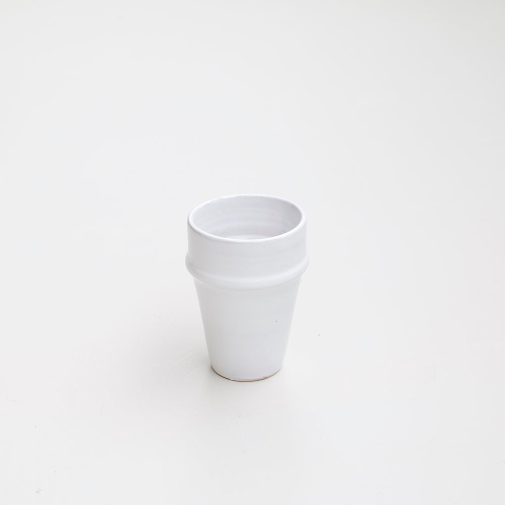 Moroccan Beldi Tumbler - White
