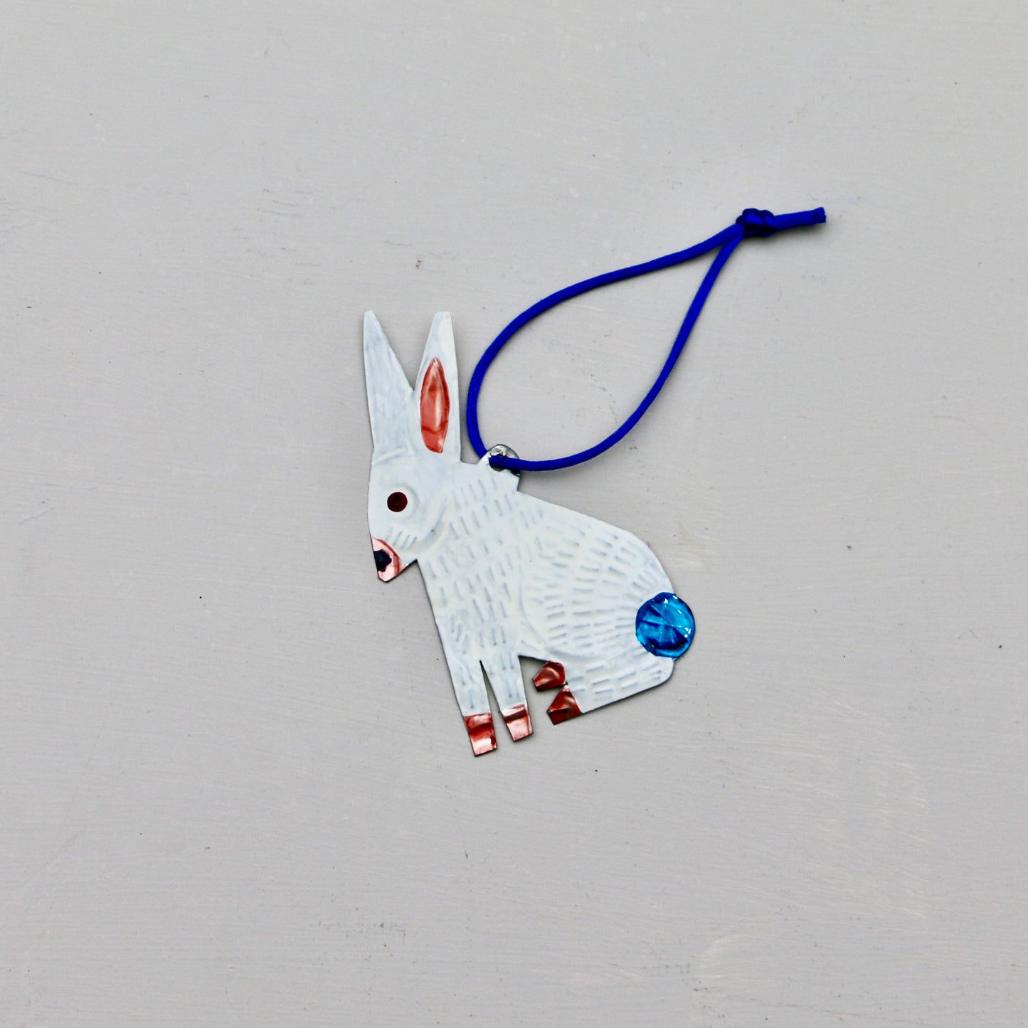 Rabbit Tin Decoration