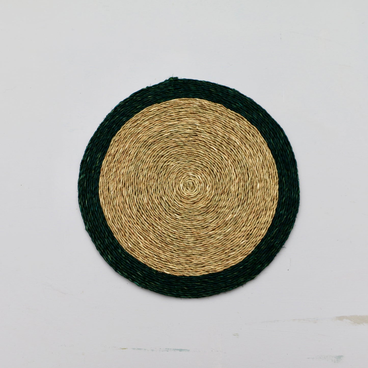 Lutindzi Grass Placemat - Blue Trim