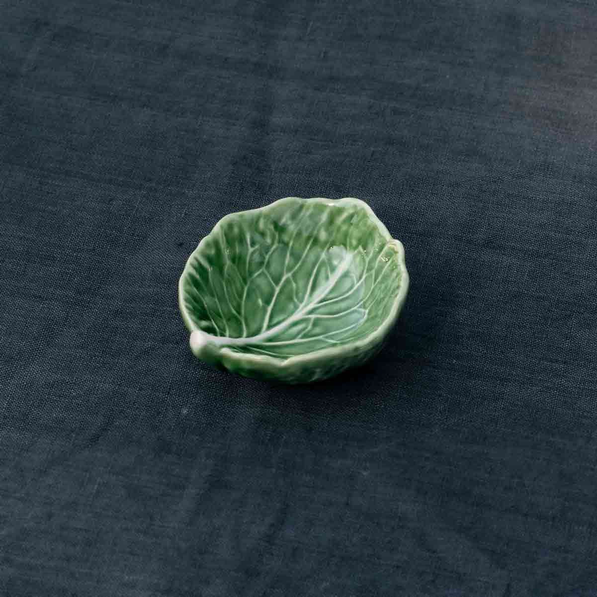 BORDALLO CABBAGE DIPPING BOWL