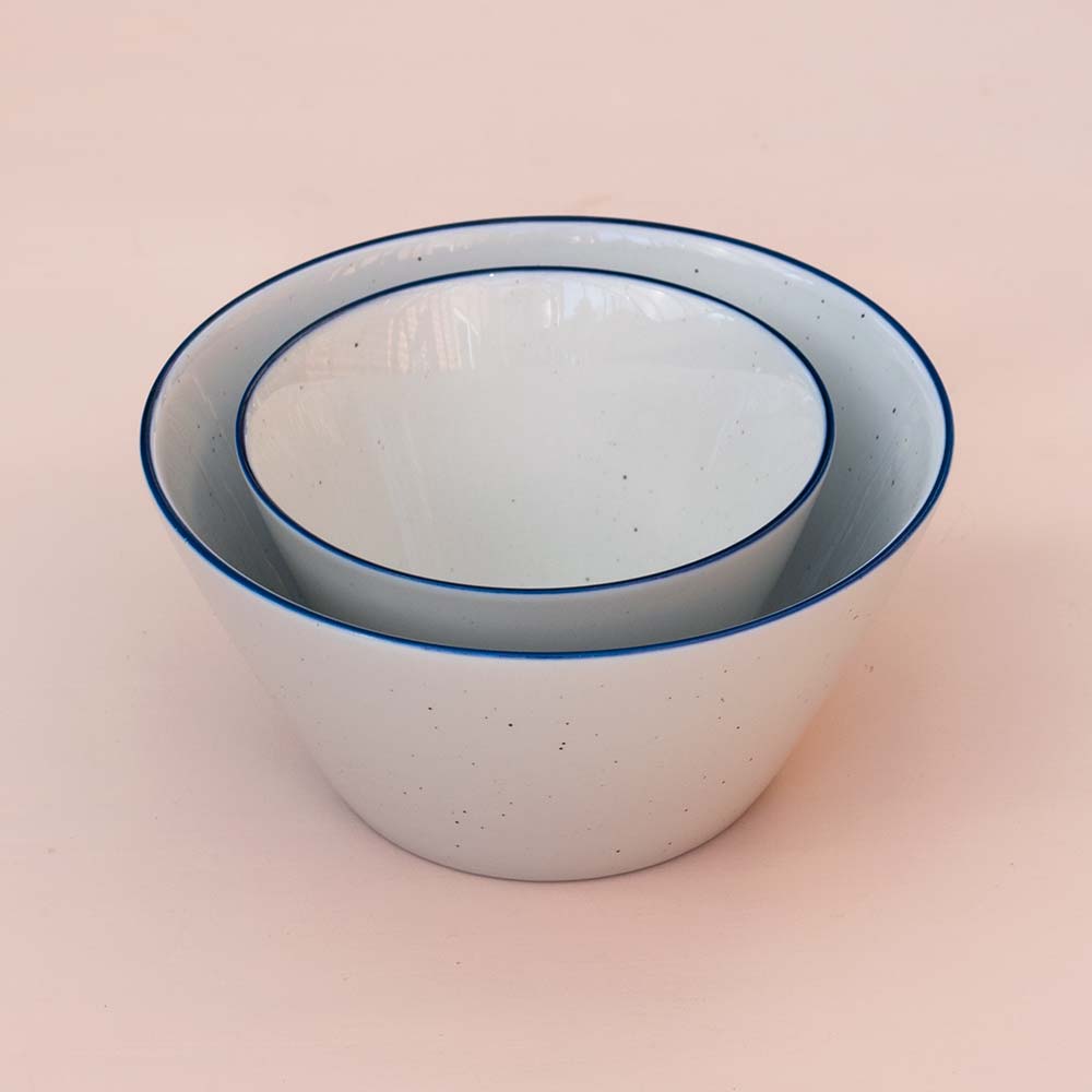 MANSES PORCELAIN CONICAL BOWL M