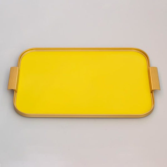 Kaymet Tray -  Large / Yellow and Gold
