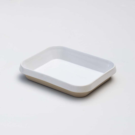 Digoin Small Gratin Dish - White