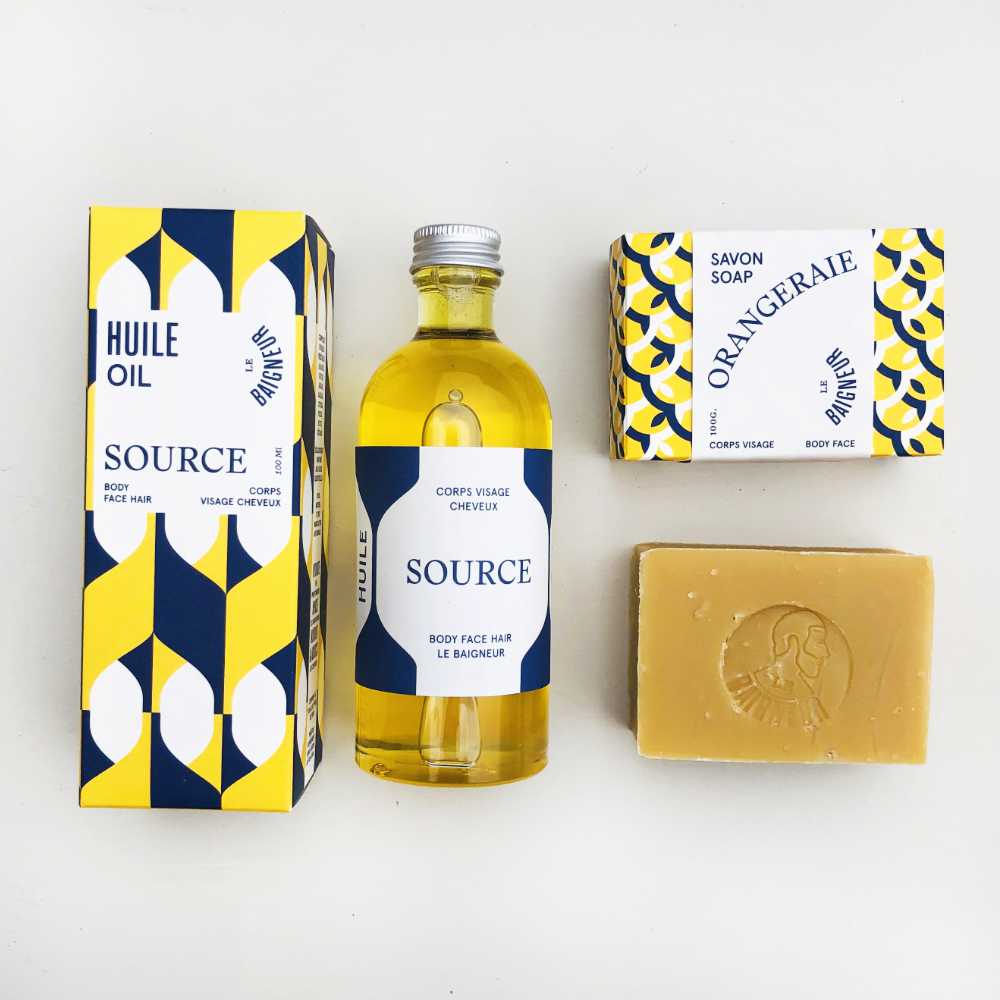 LE Baigneur Savon Orangerie