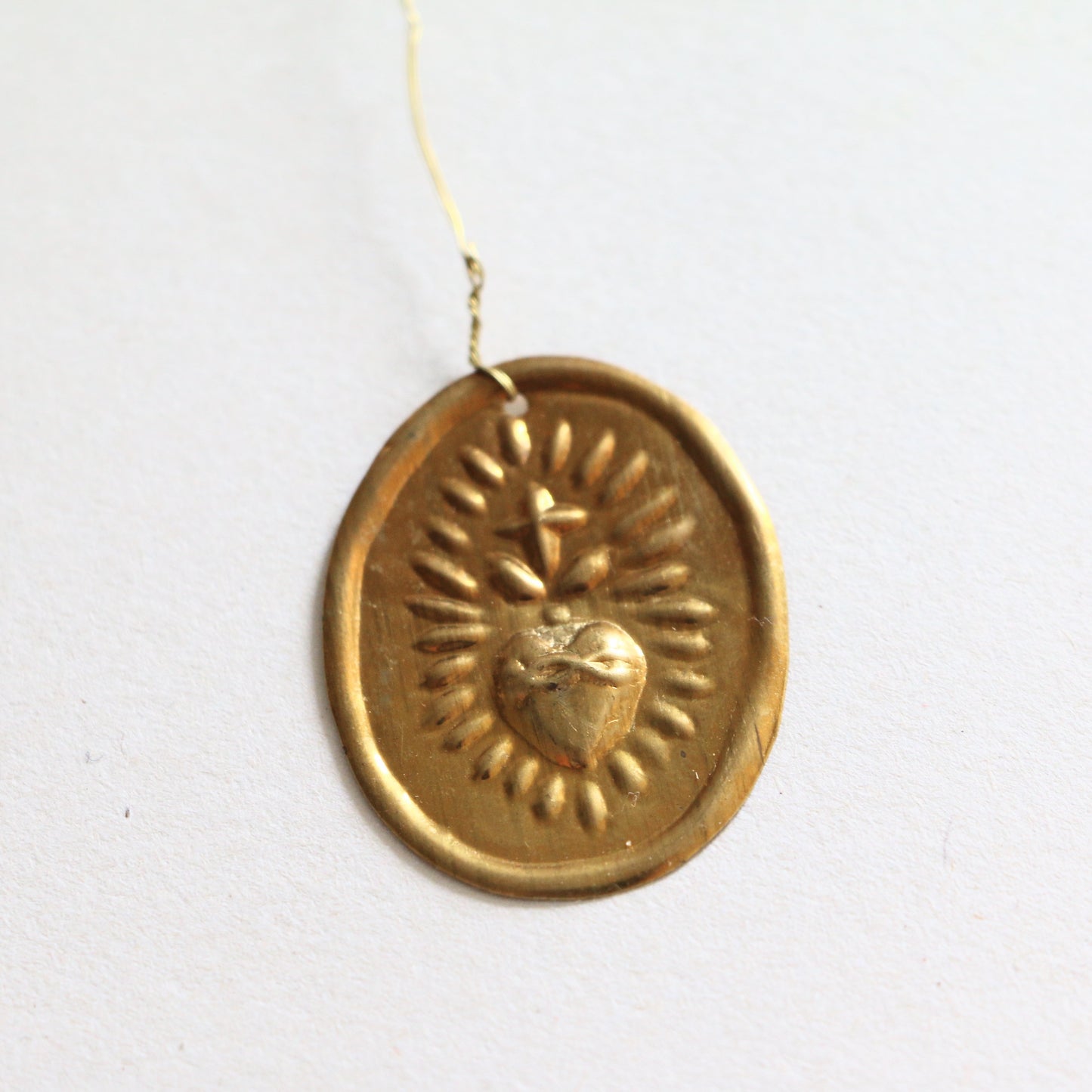 Oval Heart Decoration