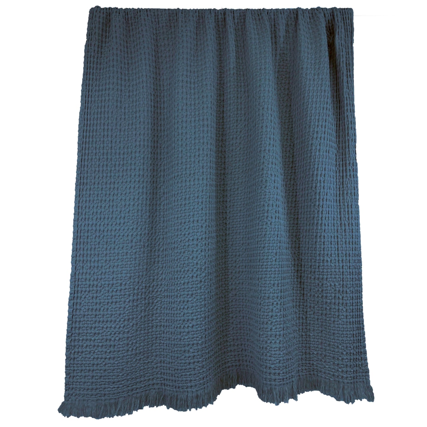 Cotton Bedspread - Turquin Blue