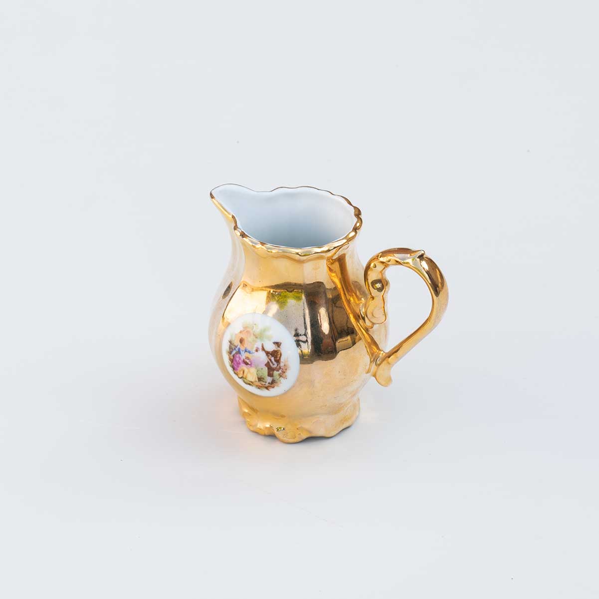 Gold Coffee Set with Cups
